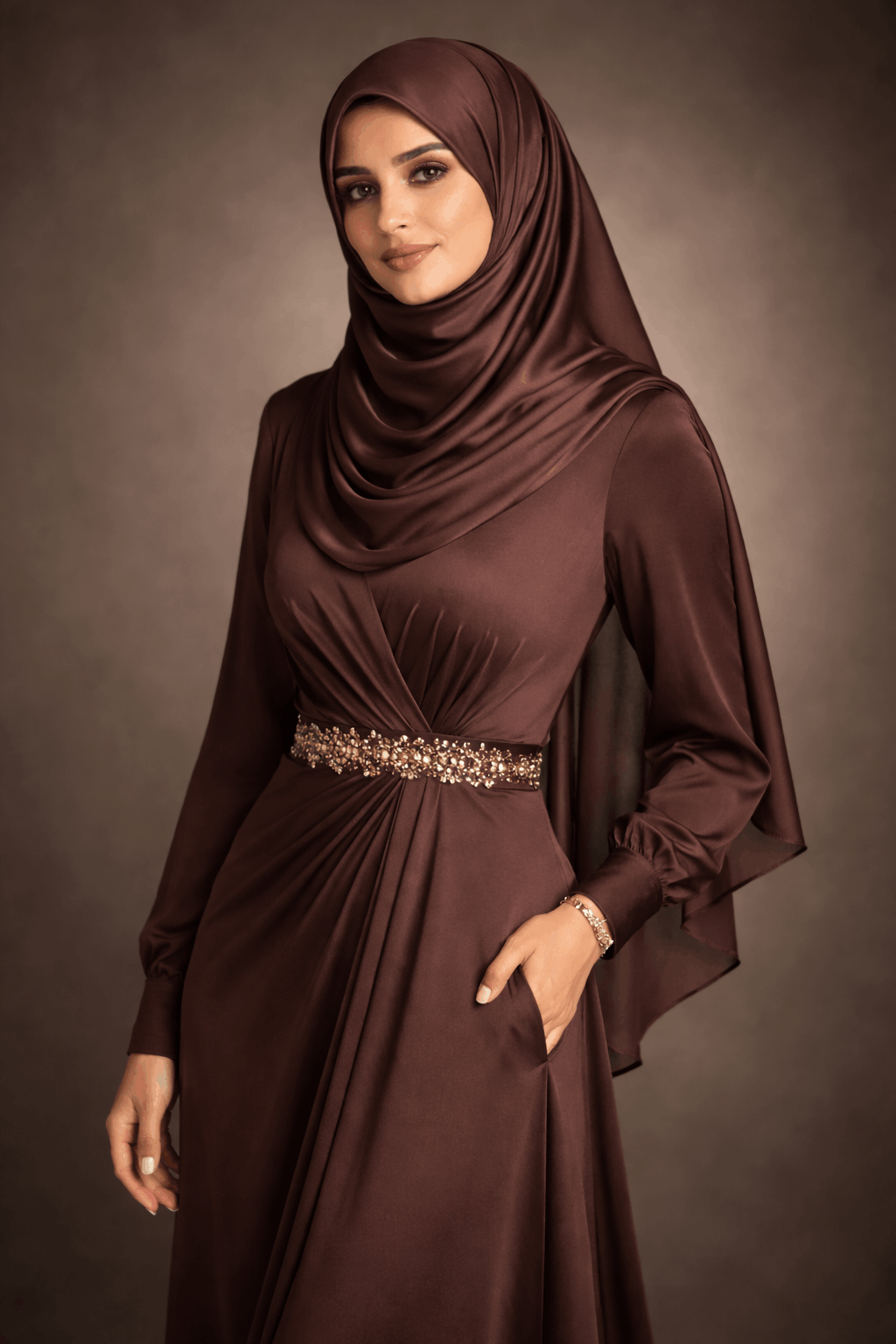 Elegant portrait of a Muslim woman (1)